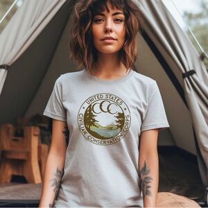 Parks Project US Civilian Conservation Corps T-Shirt (Unisex)
